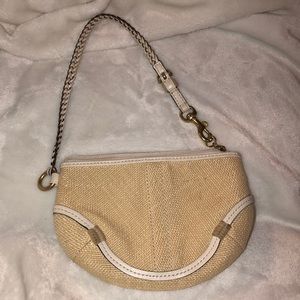 Small coach wristlet